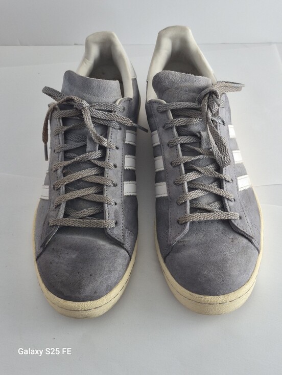 Low-Top Suede Upper Grey Sneakers Other - Low-Top Suede Upper Grey Sneakers
